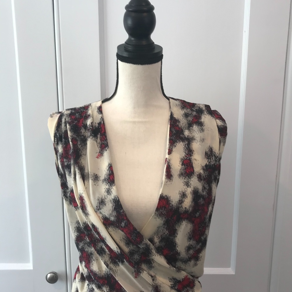 IRO Surplice Front Side-Shirred Dress - Picture 4 of 8